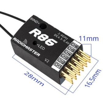 Odbiornik Radiomaster R86 V2 2.4ghz